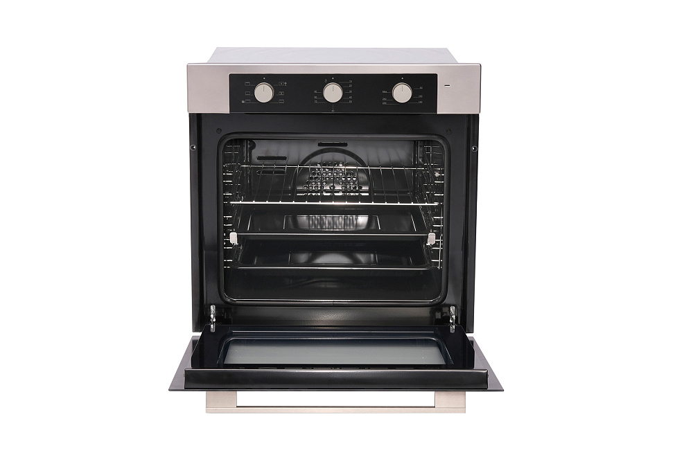 Встраиваемый духовой шкаф Oasis D-MNN черный / стальной