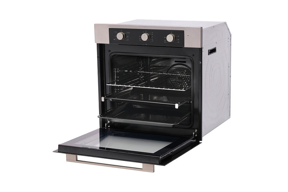 Встраиваемый духовой шкаф Oasis D-MNN черный / стальной