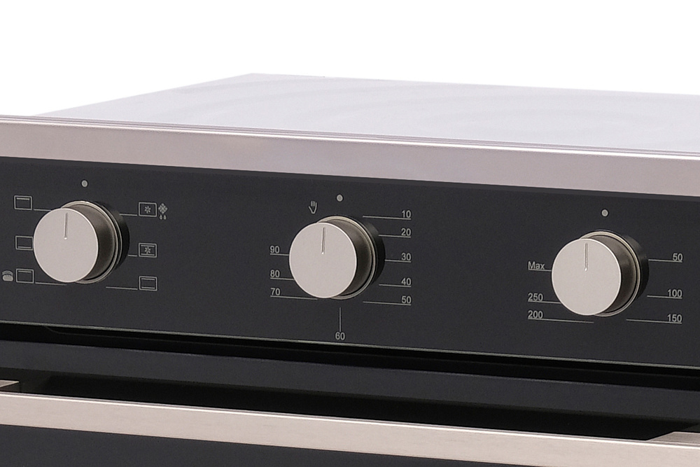 Встраиваемый духовой шкаф Oasis D-MNN черный / стальной