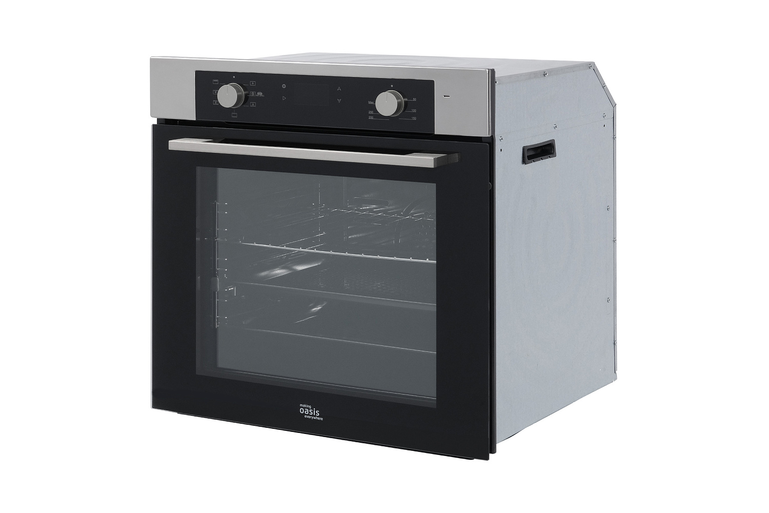 Встраиваемый духовой шкаф Oasis D-SBN черный / стальной
