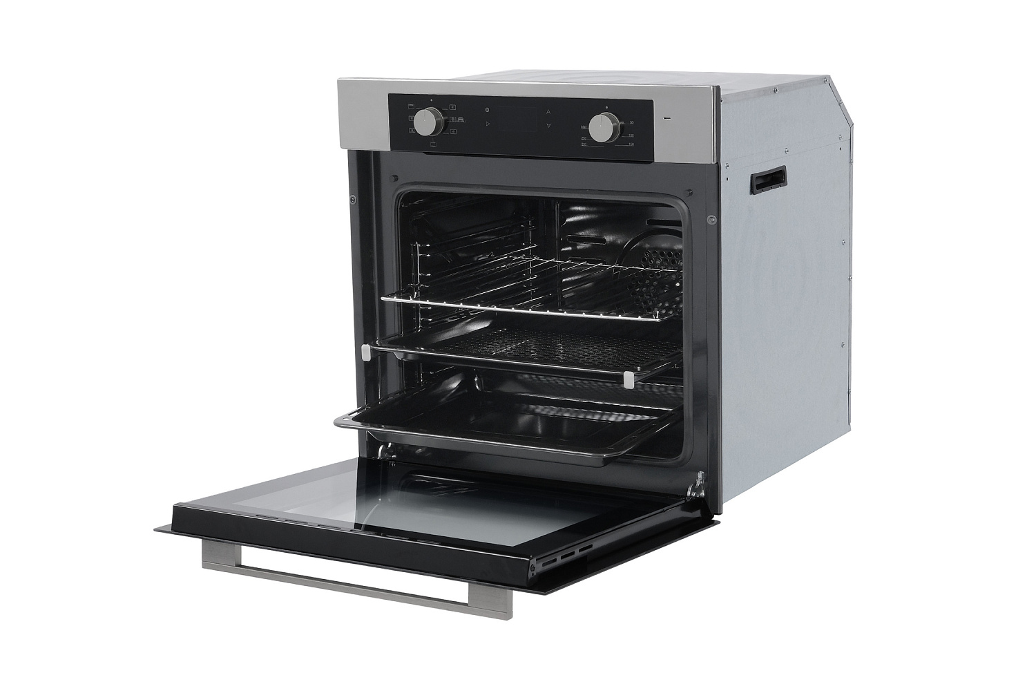 Встраиваемый духовой шкаф Oasis D-SBN черный / стальной