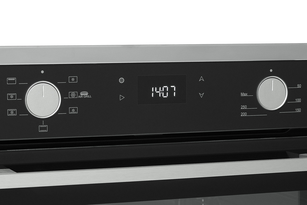 Встраиваемый духовой шкаф Oasis D-SBN черный / стальной