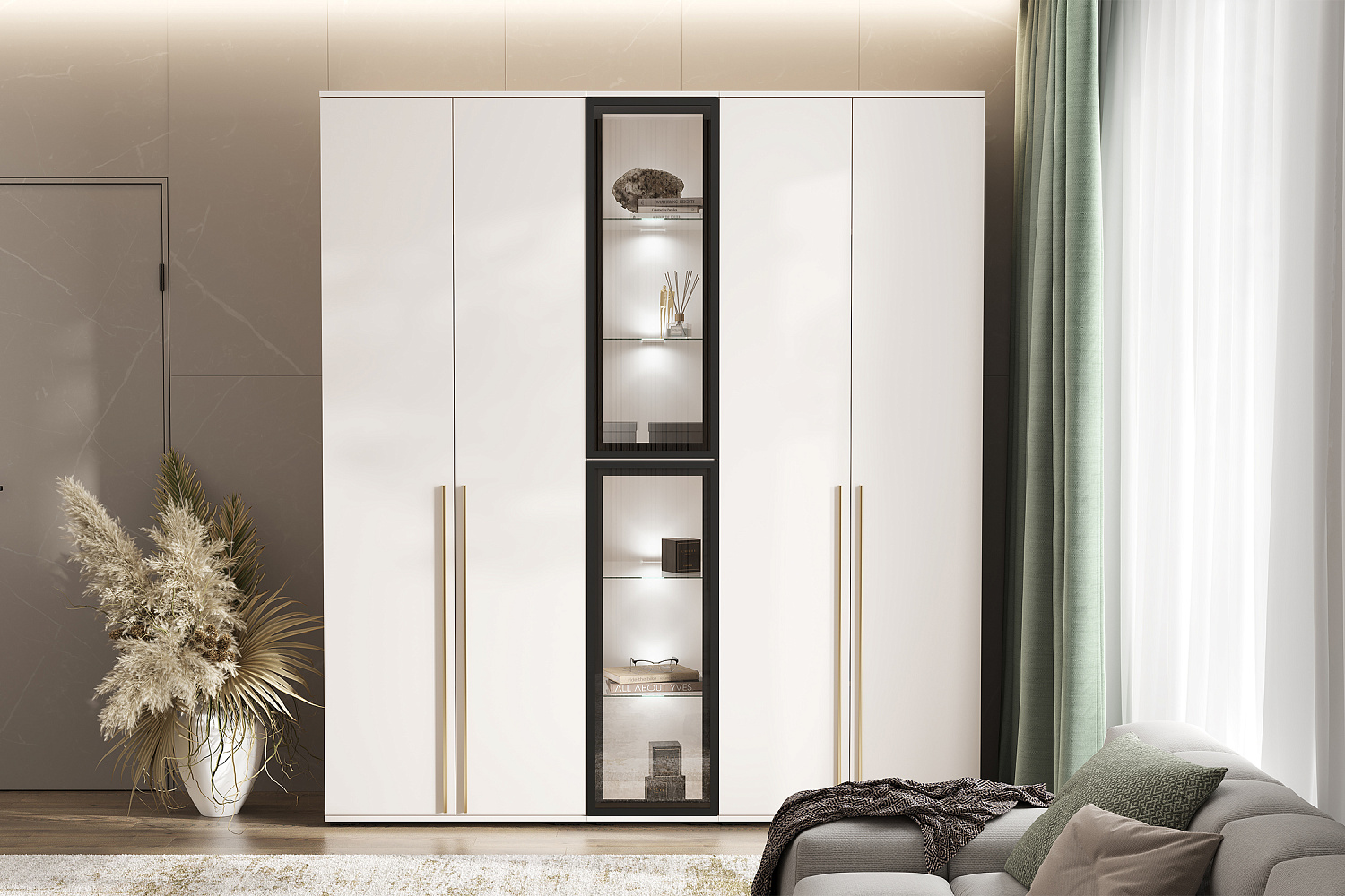 Комплект шкафов №5 Норд кашемир