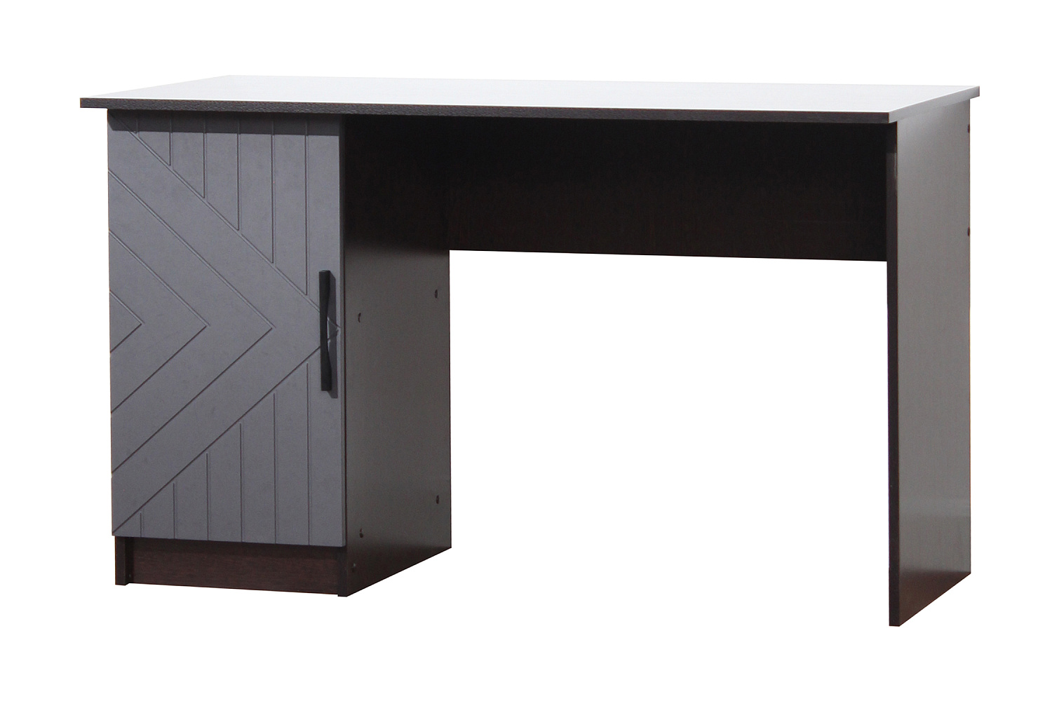 Стол компьютерный Копенгаген со створкой венге / серый графит
