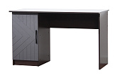 Стол компьютерный Копенгаген со створкой венге / серый графит