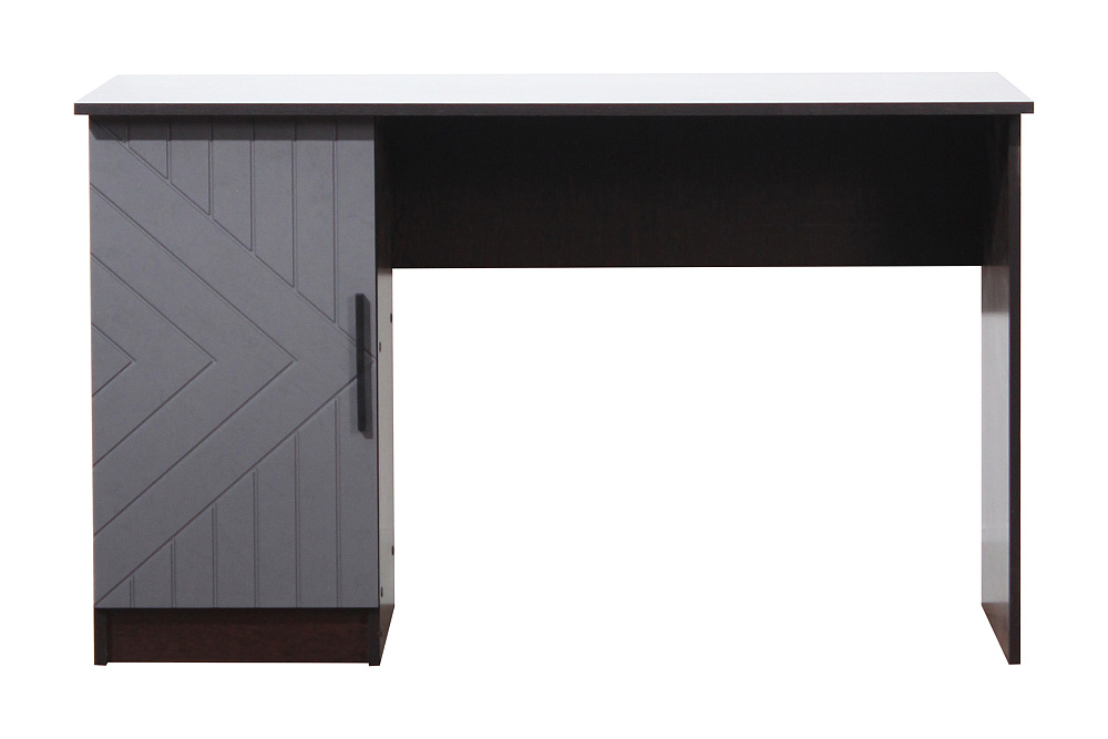 Стол компьютерный Копенгаген со створкой венге / серый графит