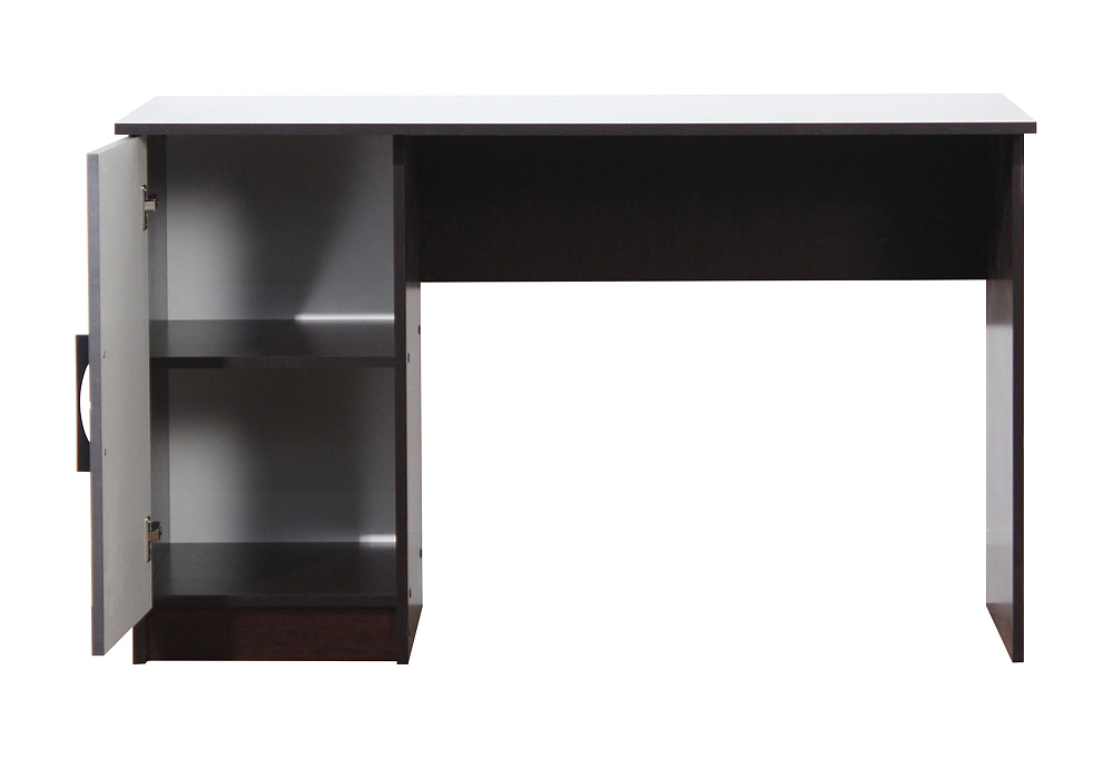 Стол компьютерный Копенгаген со створкой венге / серый графит