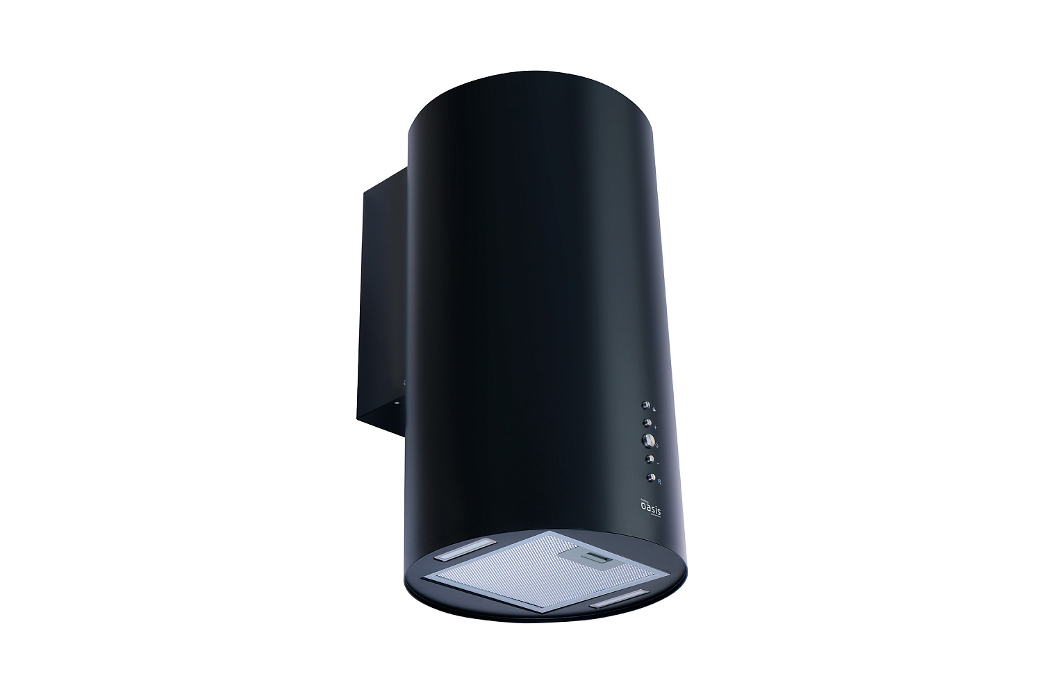Цилиндрическая вытяжка Oasis KR-50B черная