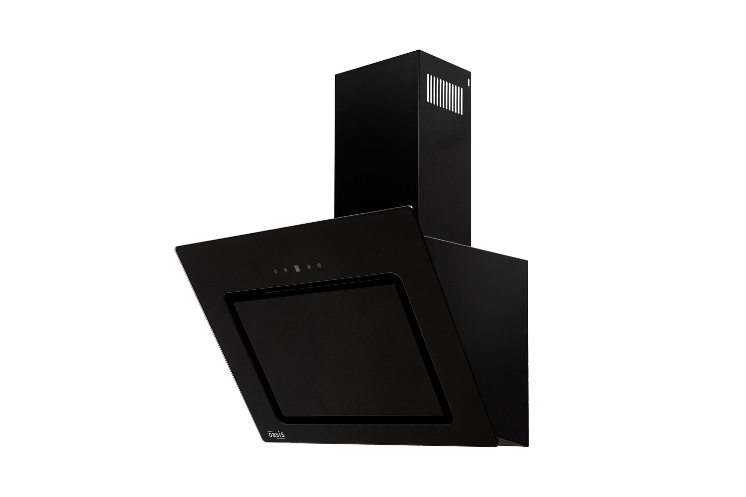 Наклонная вытяжка Oasis NA-60B черная