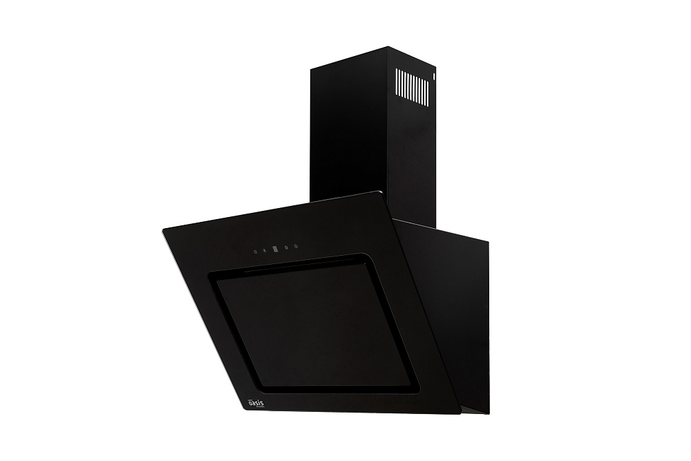 Наклонная вытяжка Oasis NA-60B черная