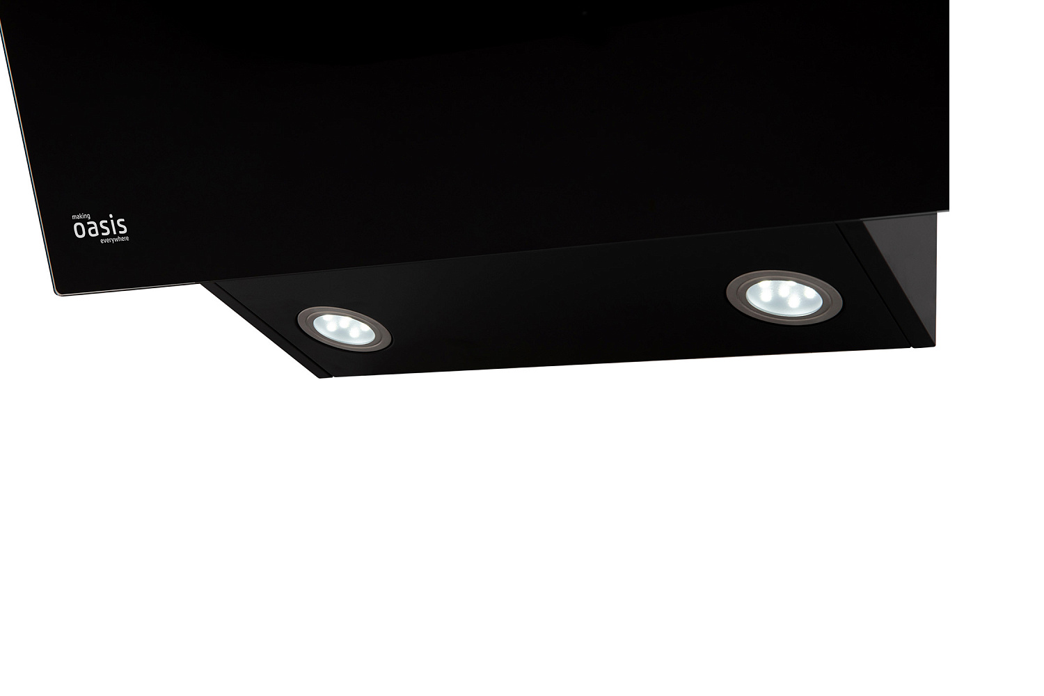 Наклонная вытяжка Oasis NB-60B черная