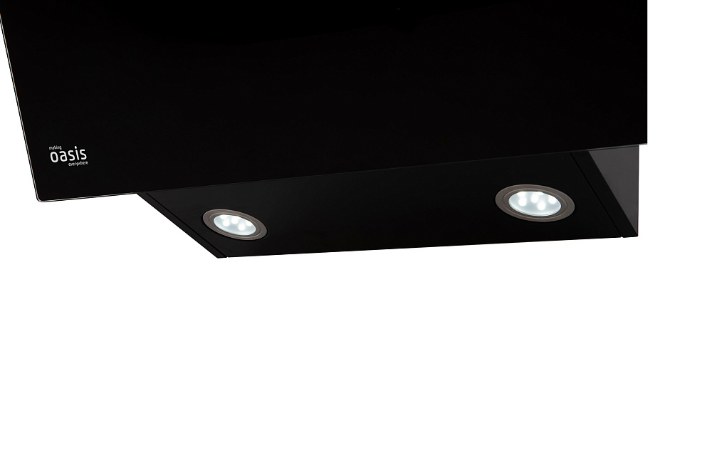 Наклонная вытяжка Oasis NB-60B черная