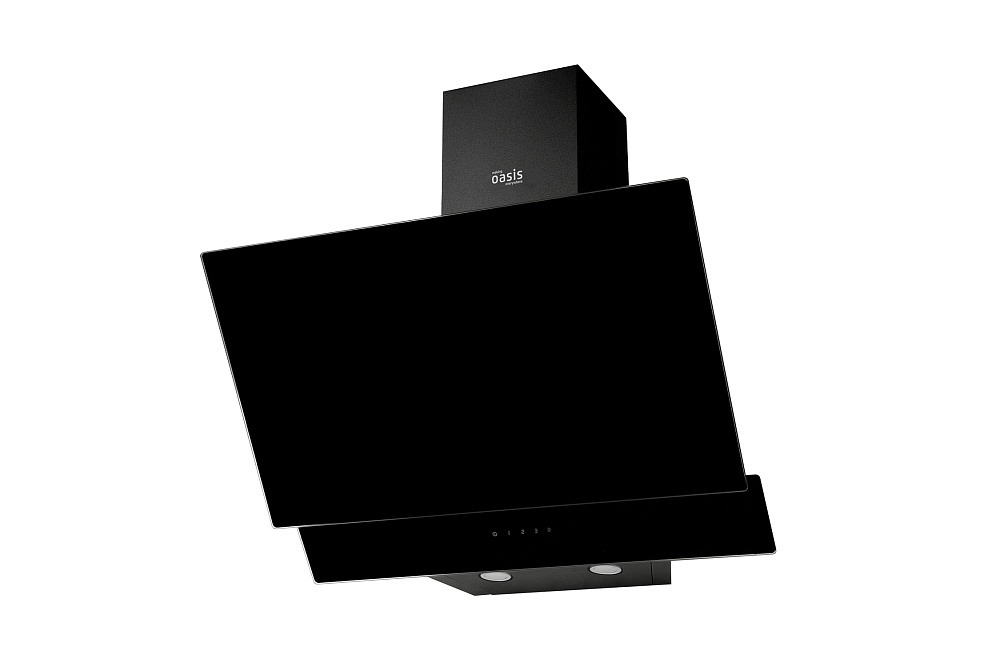 Наклонная вытяжка Oasis NF-60B черная