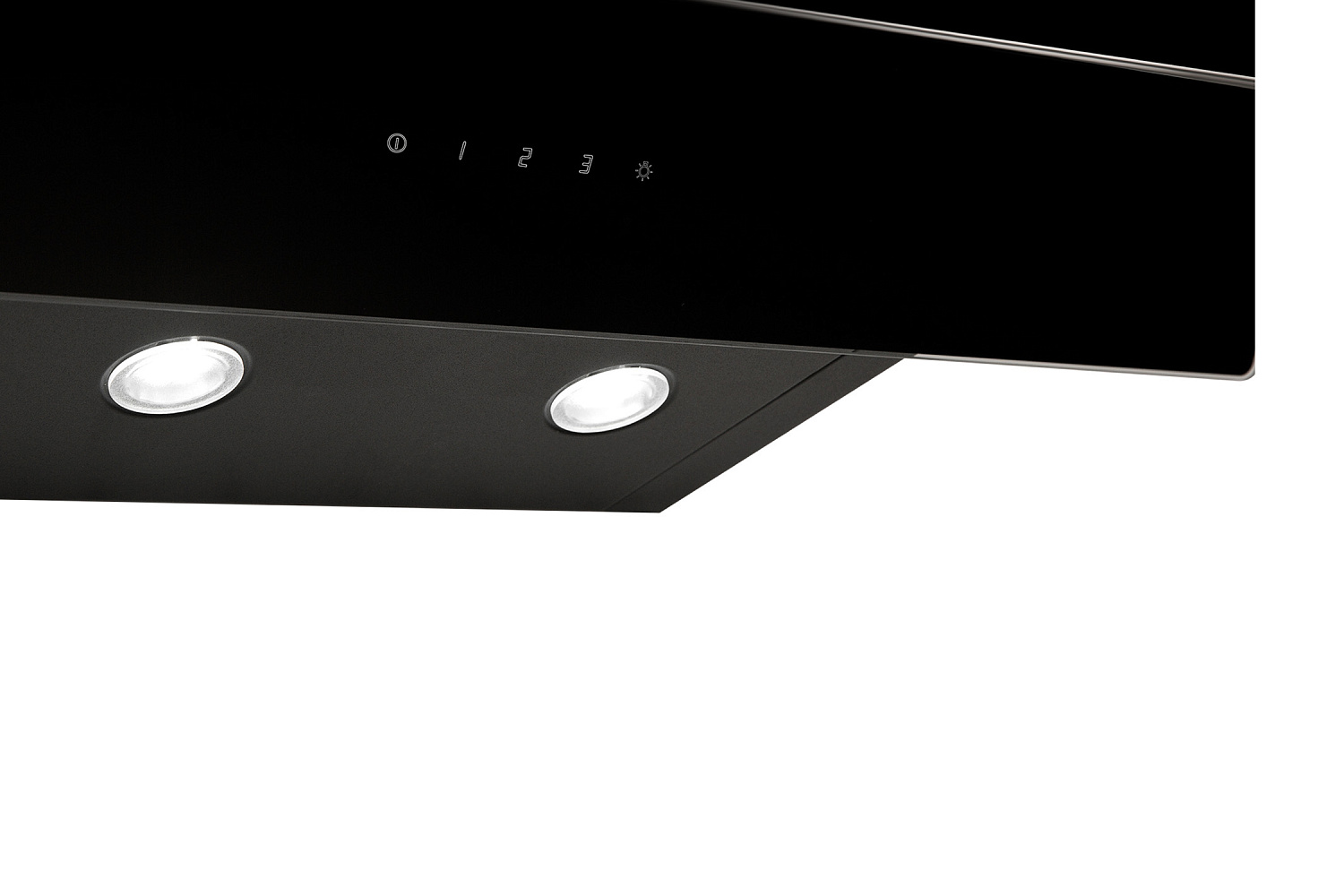 Наклонная вытяжка Oasis NF-60B черная