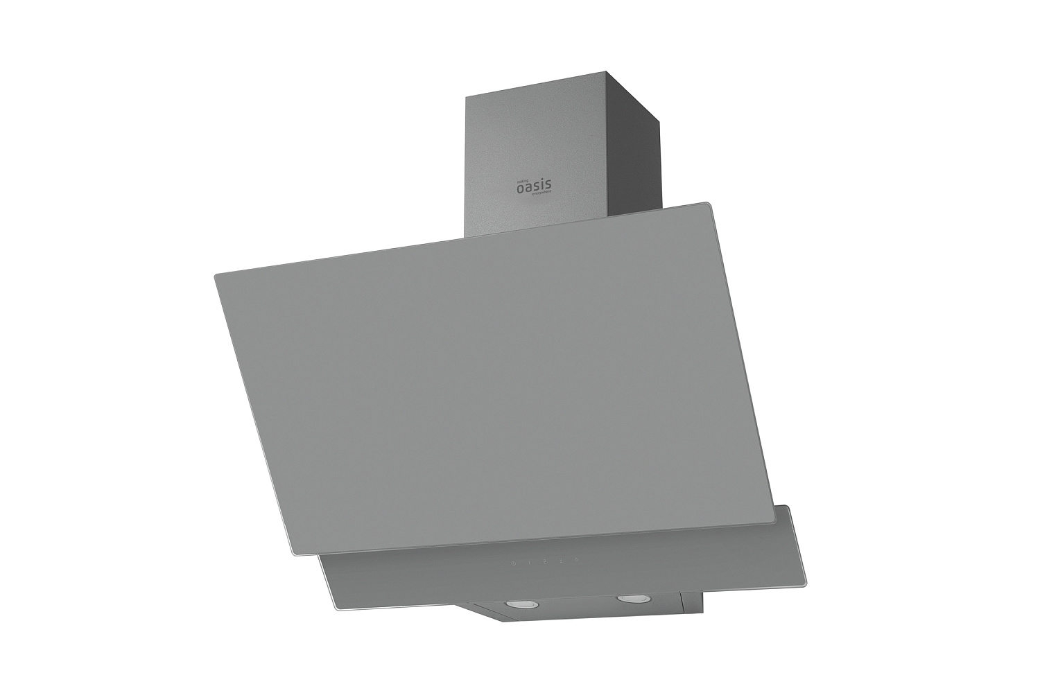 Наклонная вытяжка Oasis NF-60G серая