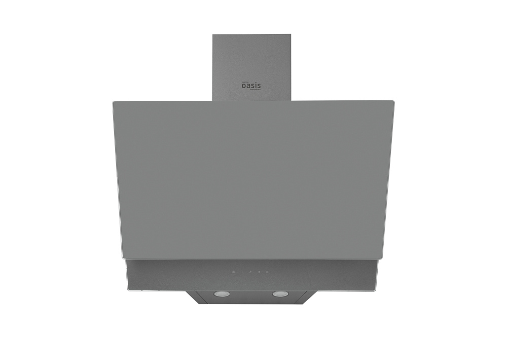 Наклонная вытяжка Oasis NF-60G серая