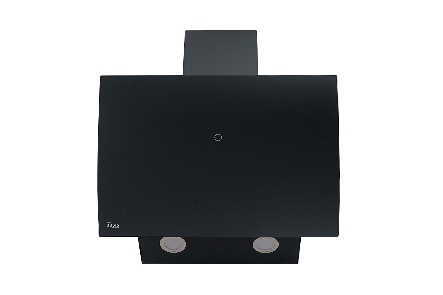 Наклонная вытяжка Oasis NG-60B черная