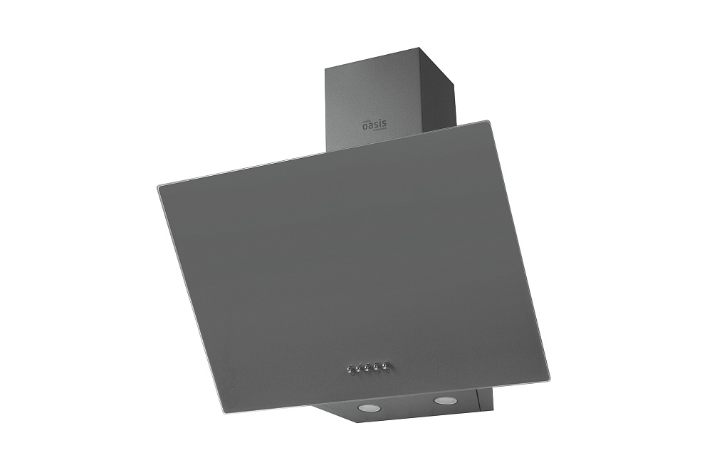 Наклонная вытяжка Oasis NP-60G серая