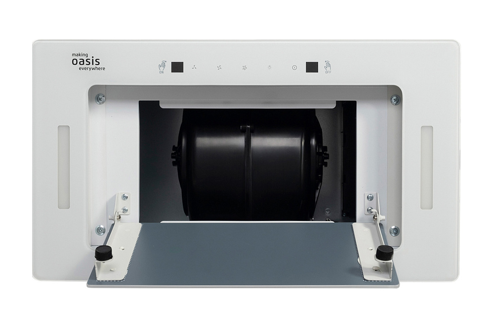 Встраиваемая вытяжка Oasis UD-60WG белая