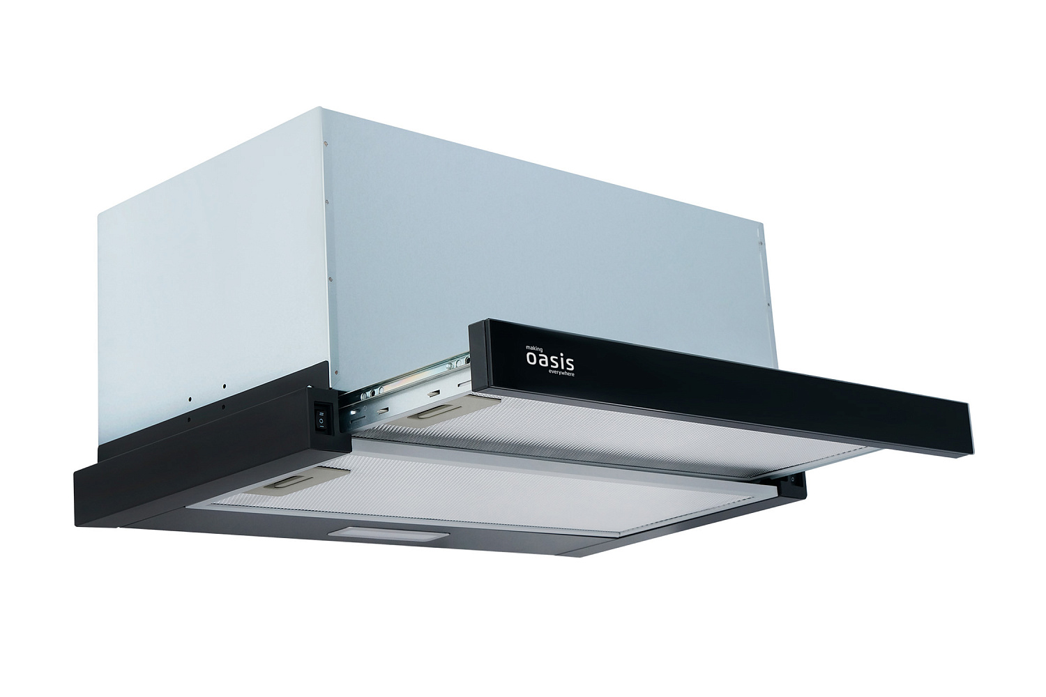 Встраиваемая вытяжка Oasis VT-60BG черная