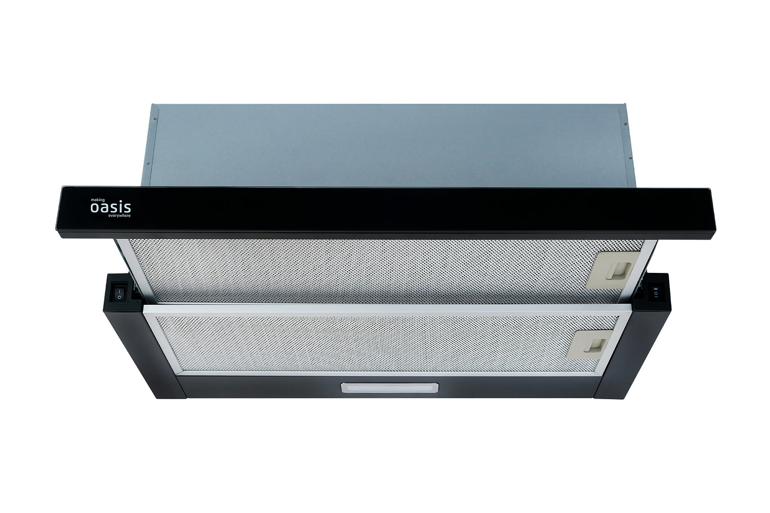 Встраиваемая вытяжка Oasis VT-60BG черная