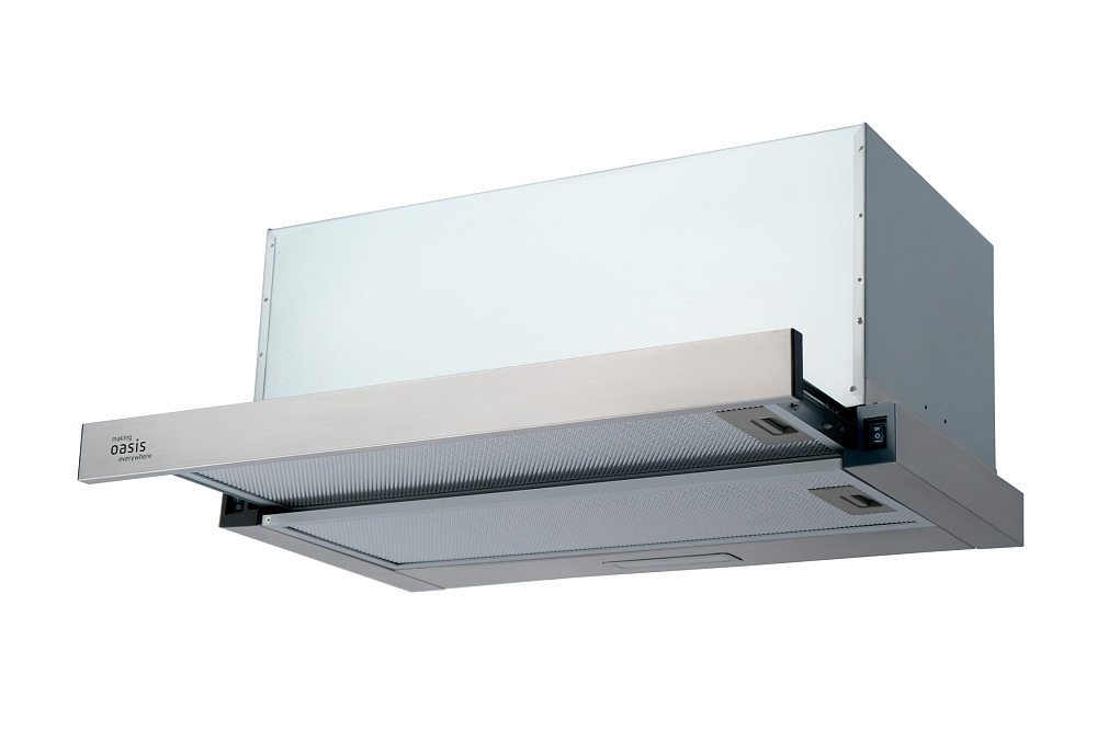Встраиваемая вытяжка Oasis VT-60S стальная
