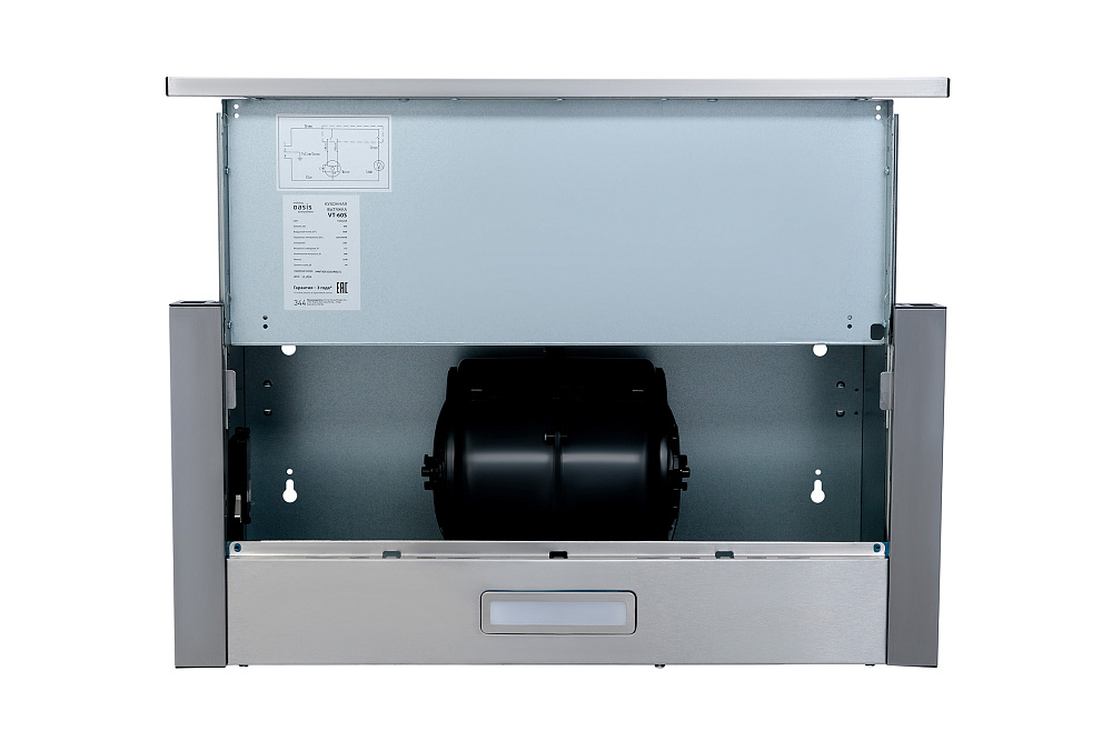 Встраиваемая вытяжка Oasis VT-60S стальная