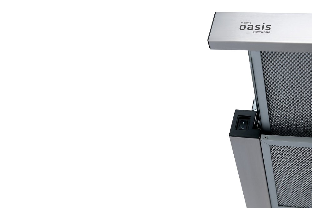 Встраиваемая вытяжка Oasis VT-60S стальная