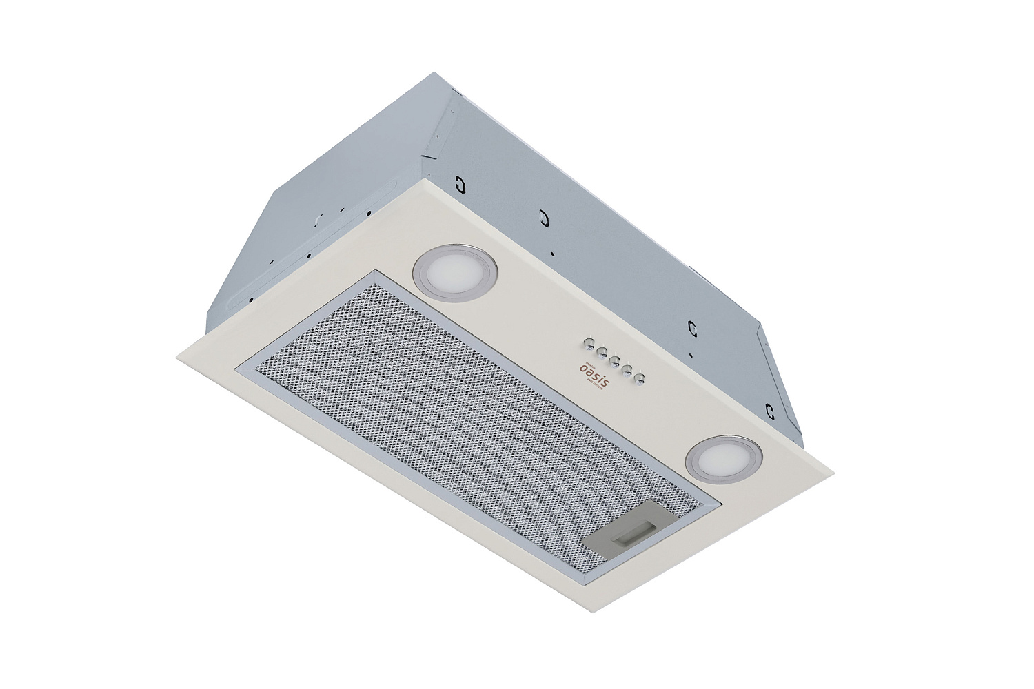 Встраиваемая вытяжка Oasis UM-52I бежевая