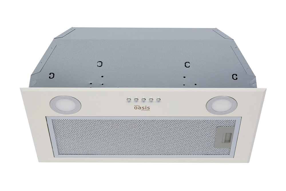 Встраиваемая вытяжка Oasis UM-52I бежевая