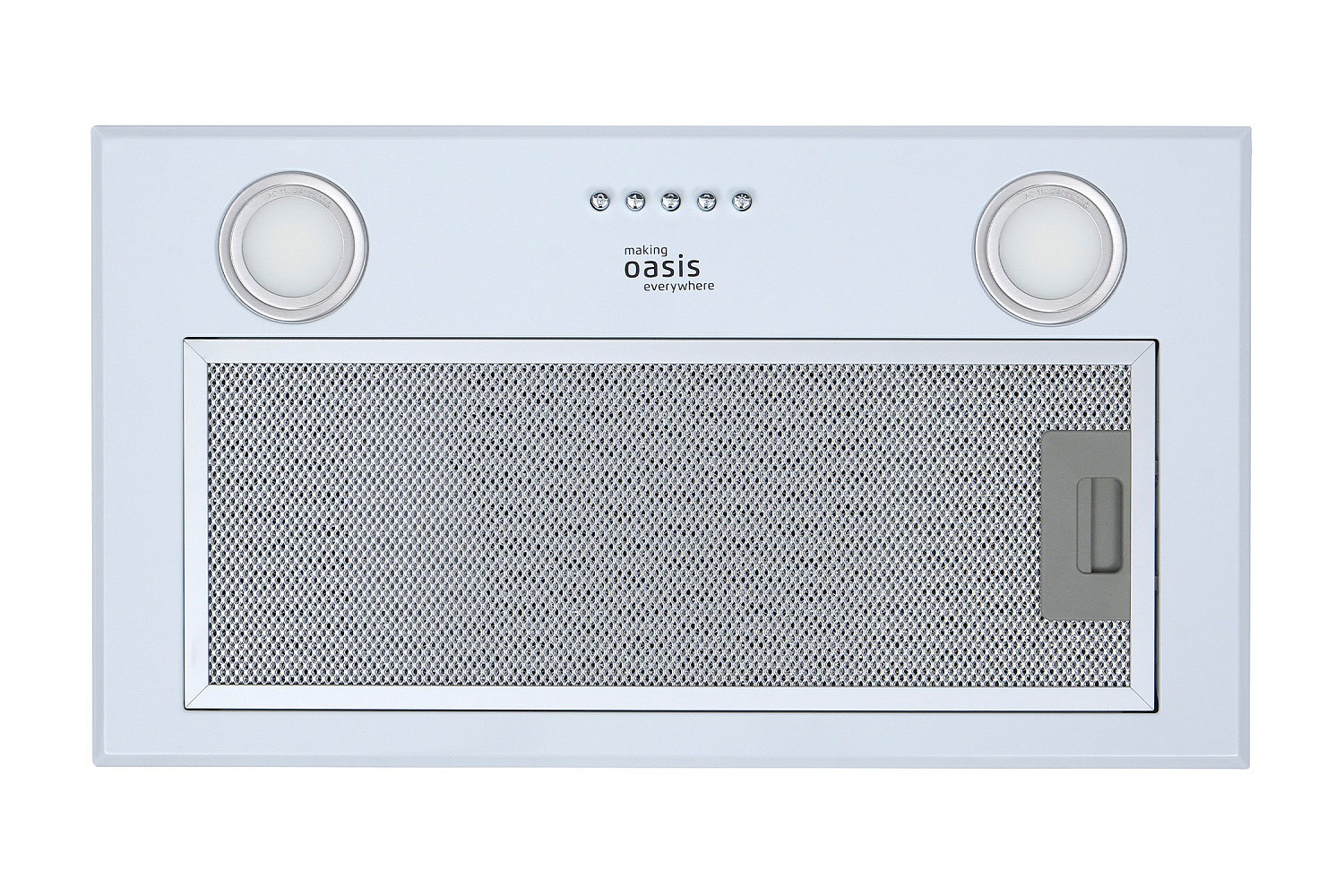 Встраиваемая вытяжка Oasis UM-52W белая