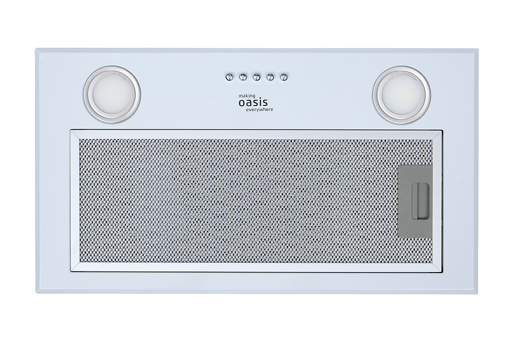 Встраиваемая вытяжка Oasis UM-52W белая