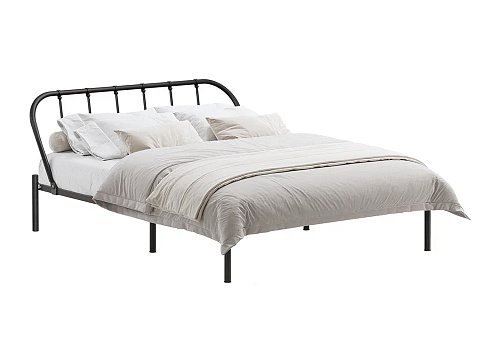 Кровать двуспальная Айрема черная