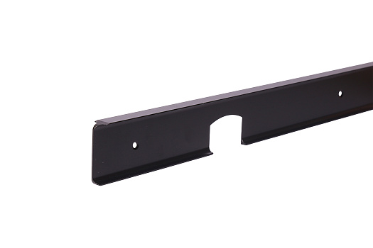 Планка угловая 38 мм R3-R5 черный