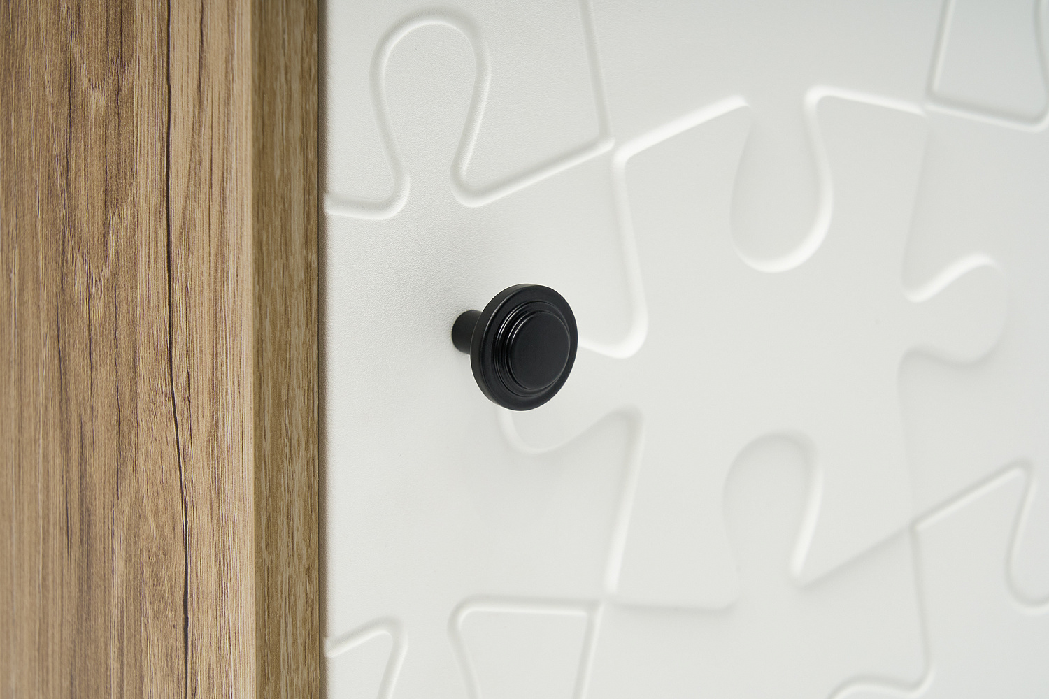 Пенал Киви ШК-01 белый / дуб делано