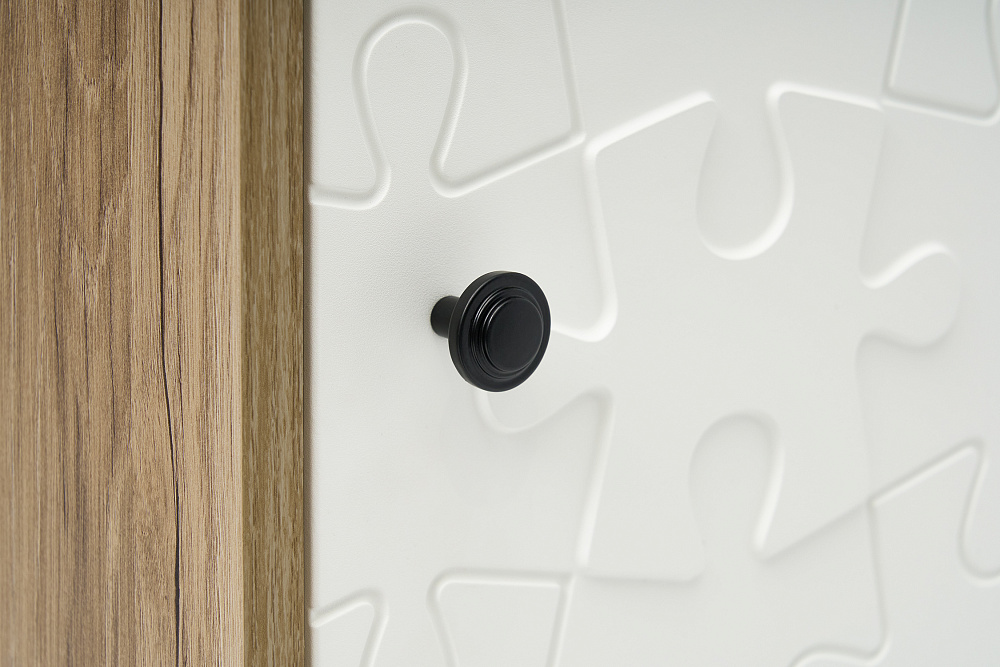 Пенал Киви ШК-01 белый / дуб делано