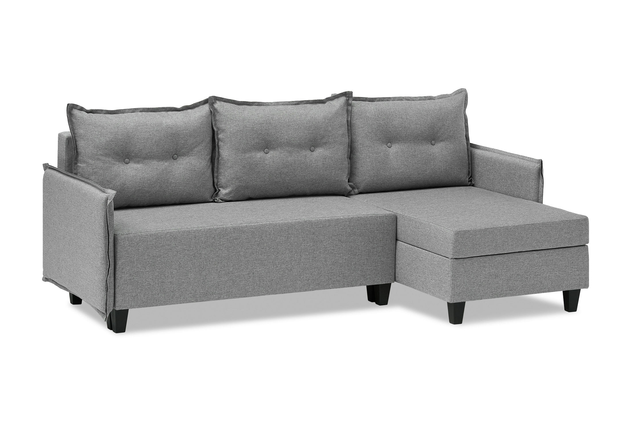 Диван угловой Туули серый