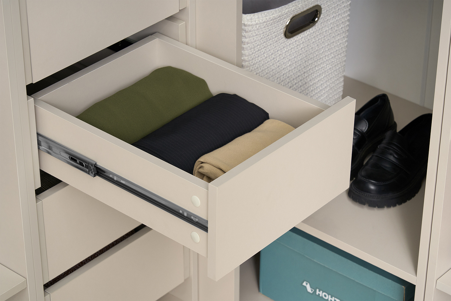 Гардеробная Теларо №3 открытая кашемир