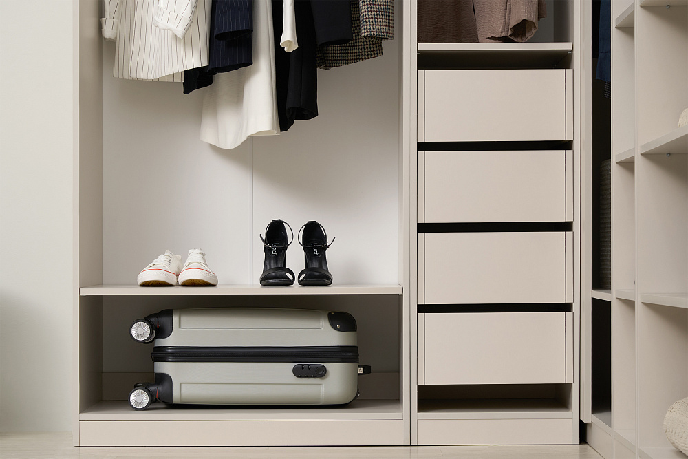 Гардеробная Теларо №3 открытая кашемир