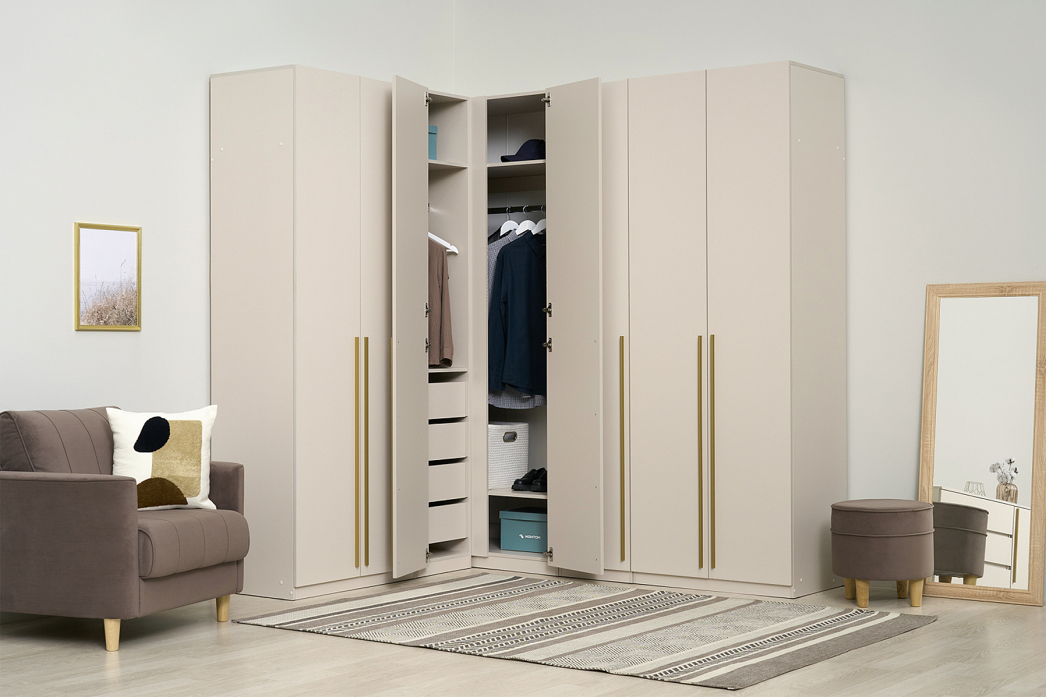 Гардеробная Теларо №3 кашемир