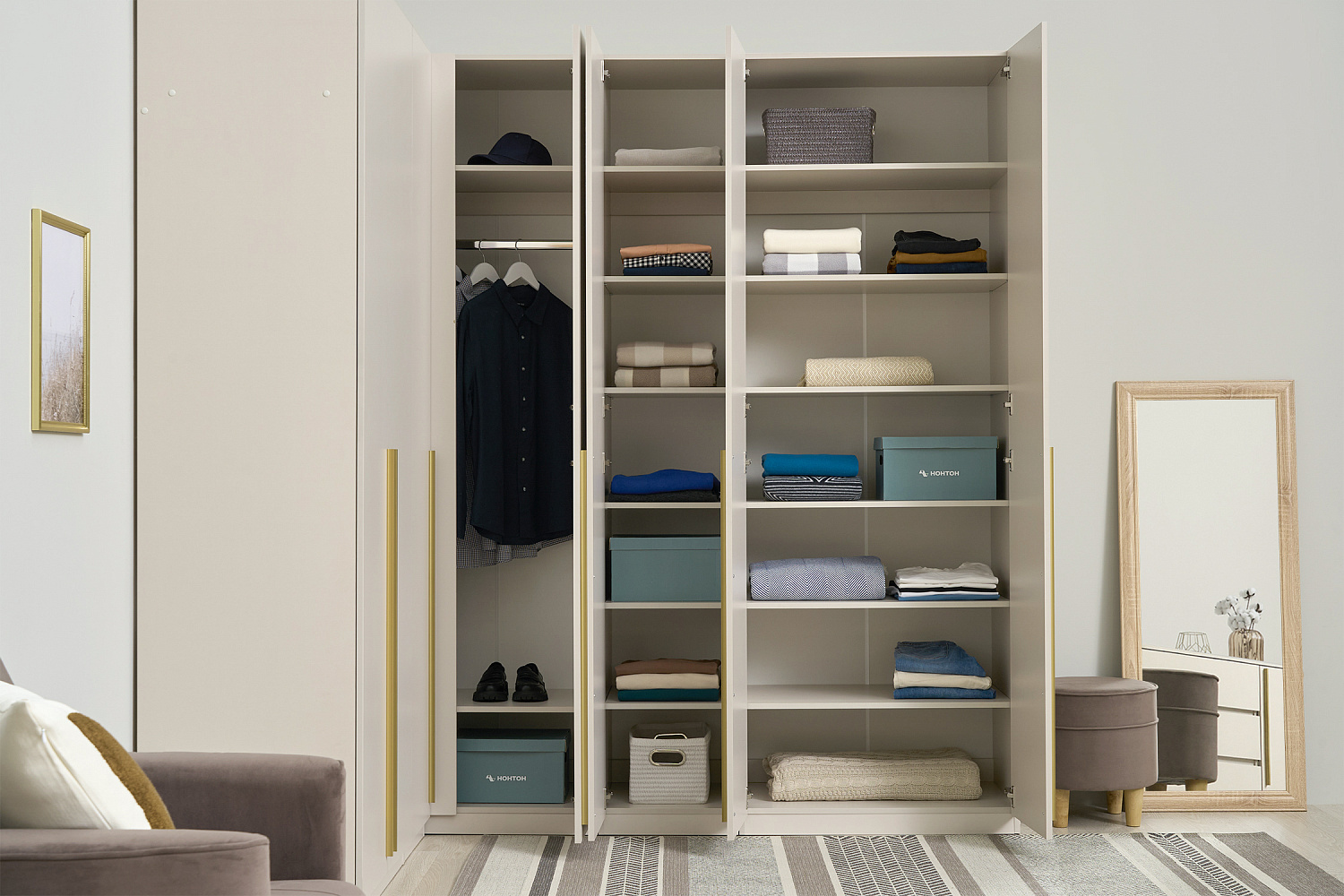 Гардеробная Теларо №3 кашемир