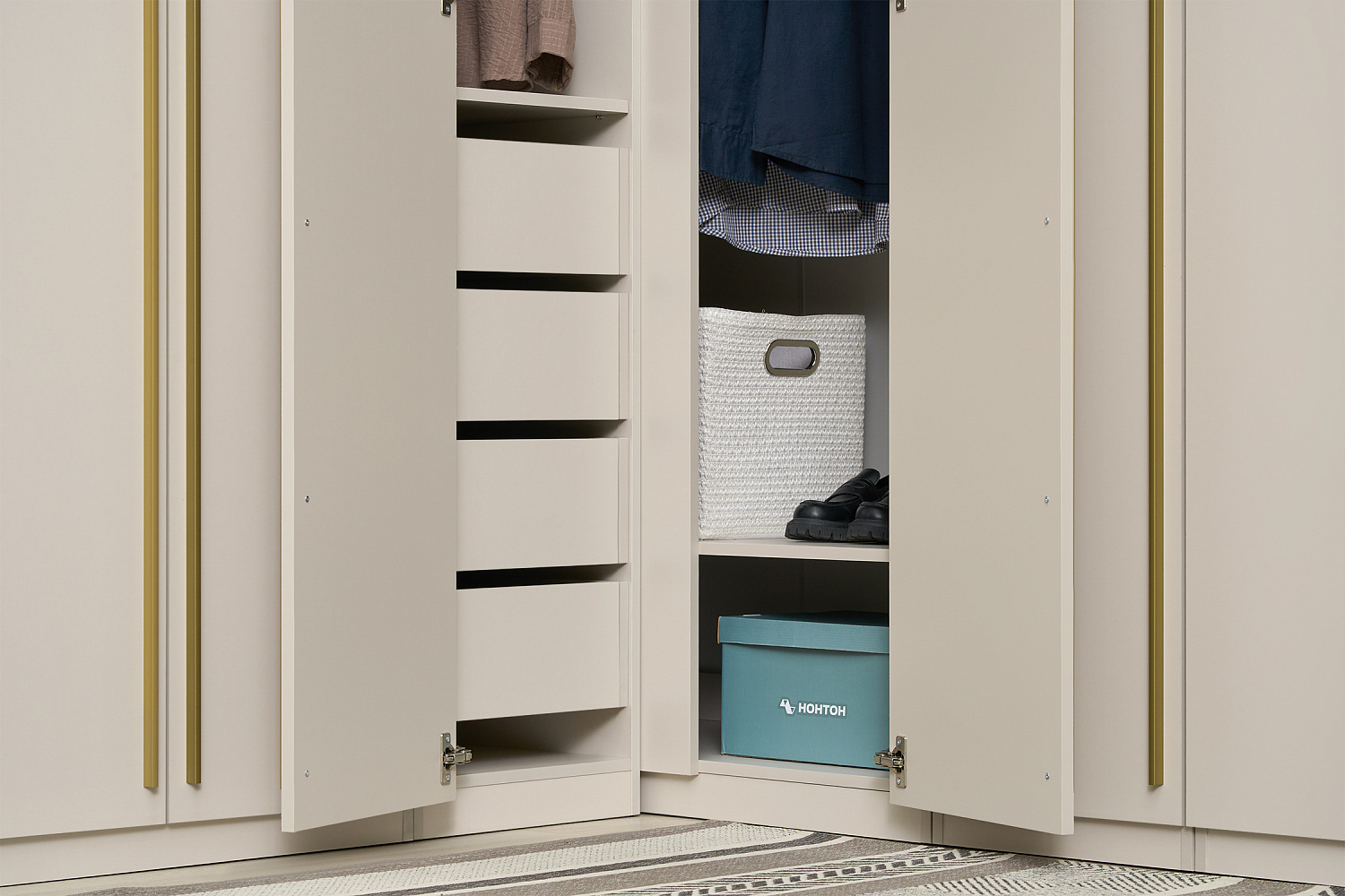 Гардеробная Теларо №3 кашемир