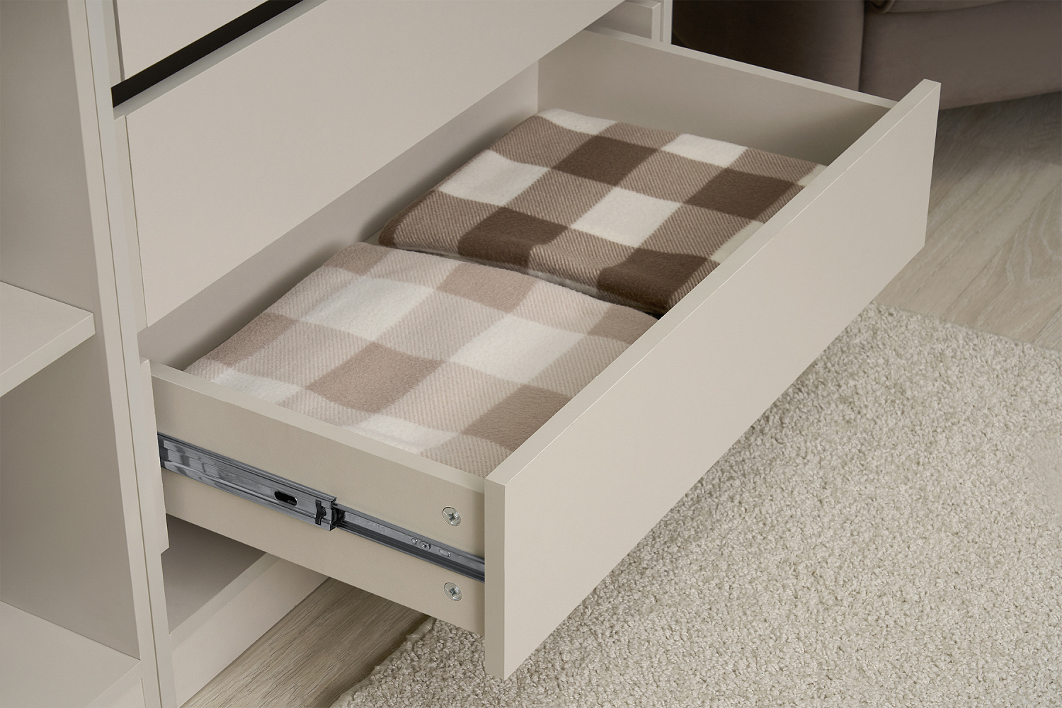 Гардеробная Теларо №2 открытая кашемир