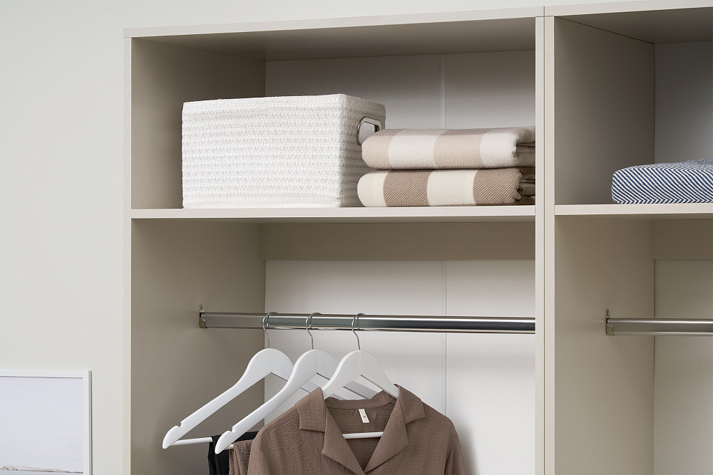 Гардеробная Теларо №2 открытая кашемир