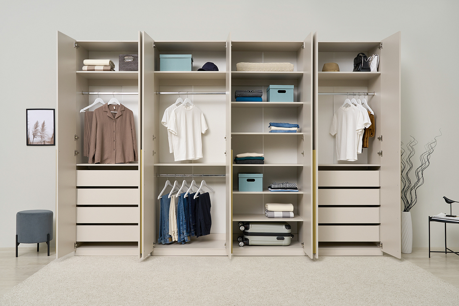 Гардеробная Теларо №2 кашемир