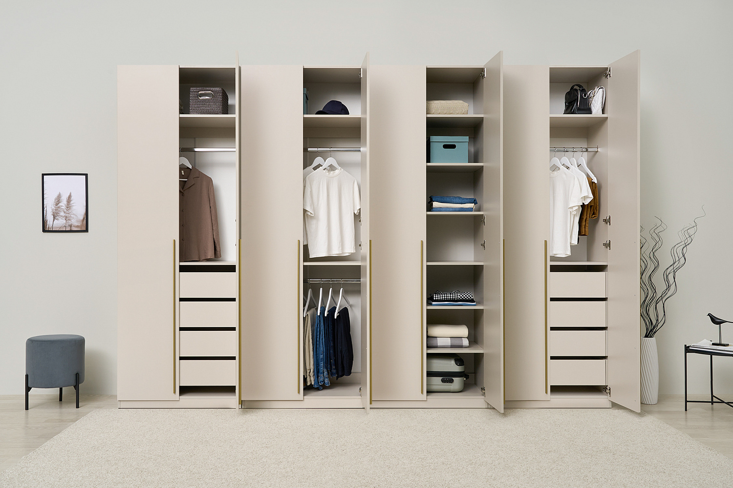 Гардеробная Теларо №2 кашемир