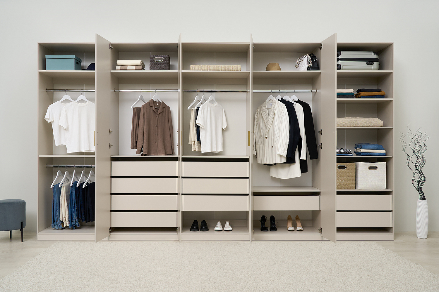 Гардеробная Теларо №4 кашемир