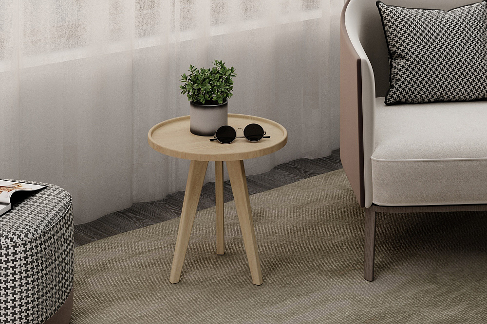 Стол журнальный Полли дуб янтарный