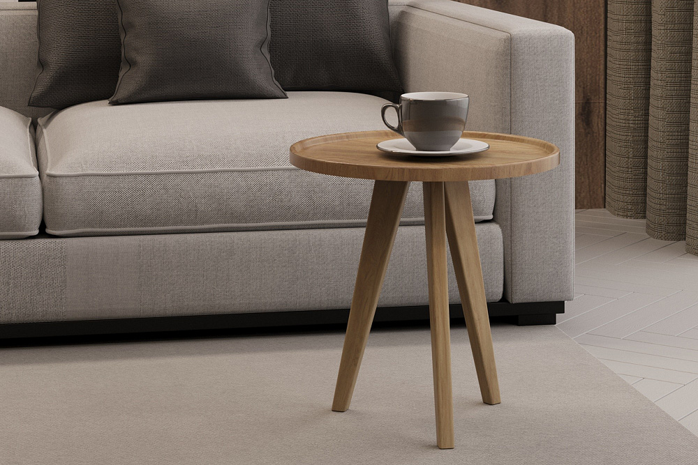 Стол журнальный Полли дуб янтарный