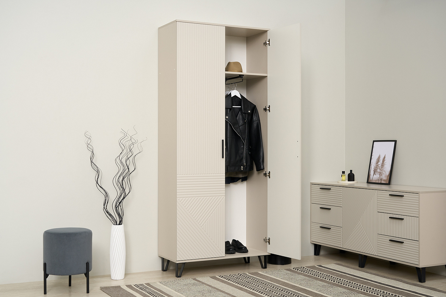 Шкаф Флэш кашемир